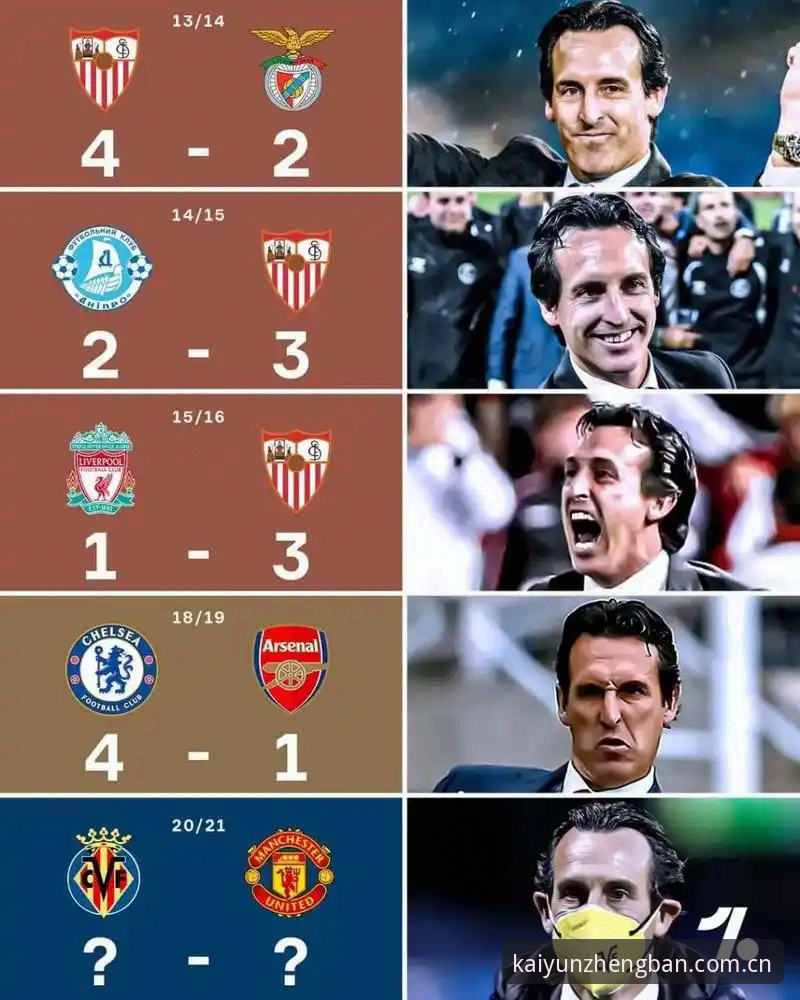 埃梅里欧联杯之王全面解读教程：维拉3-0问鼎背后的五大纪录
